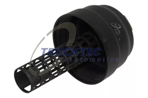 Cap, oil filter housing