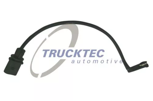 Warning Contact, brake pad wear