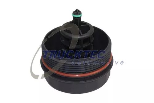 Cap, oil filter housing