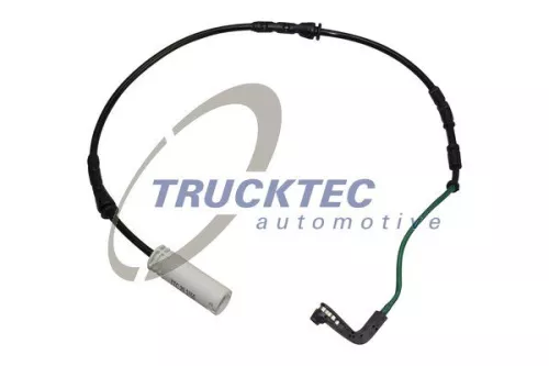 Warning Contact, brake pad wear