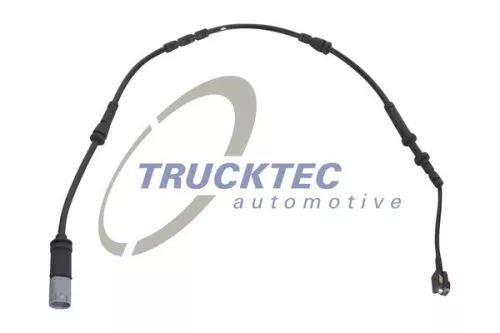 Warning Contact, brake pad wear