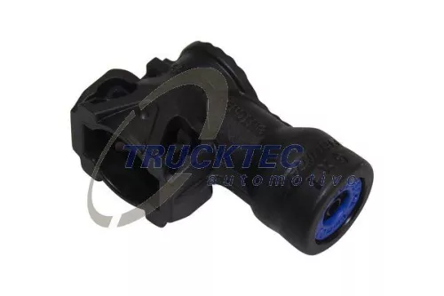 Connector, compressed air line