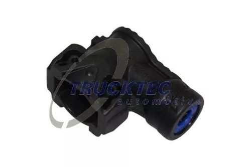 Connector, compressed air line
