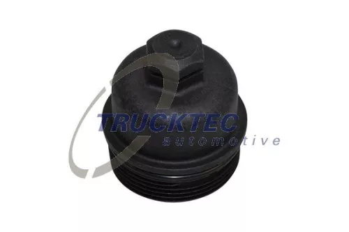 Cap, oil filter housing