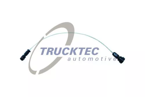 Warning Contact, brake pad wear