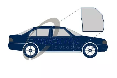 TRUCKTEC AUTOMOTIVE Door Seal (02.53.038)