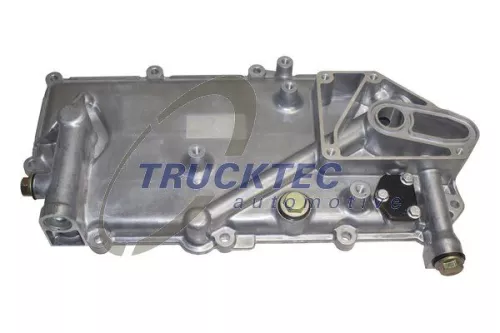 Cover, oil cooler
